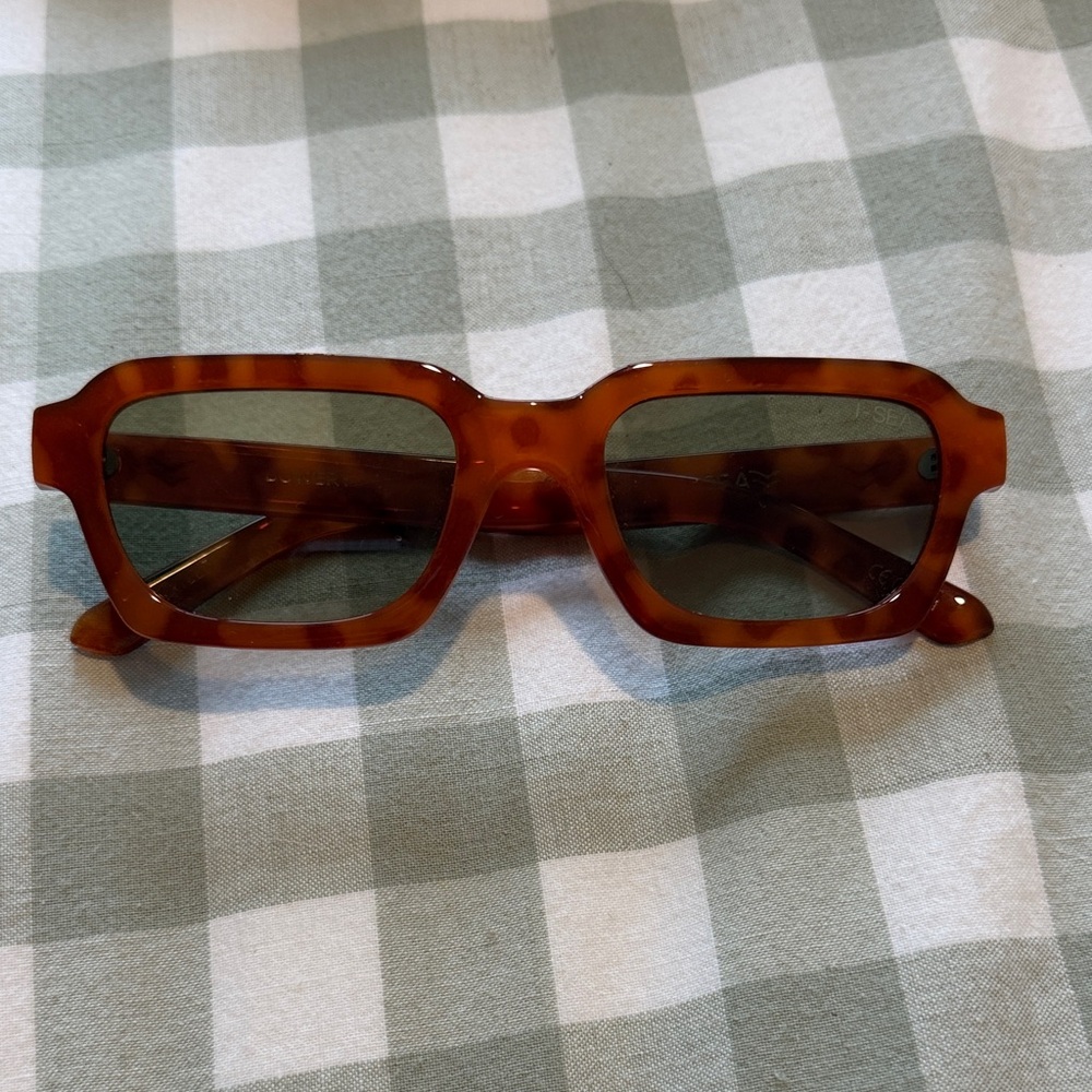 I-Sea Tortoise Shell Square Sunglasses